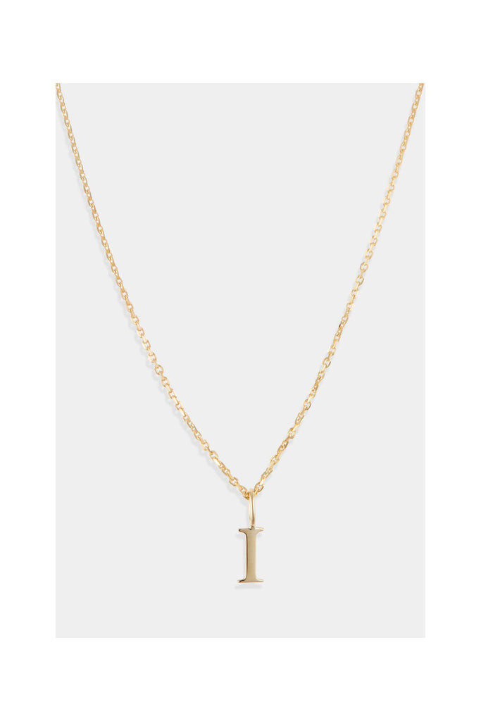 Pendentif "Lettre I" - Or Jaune 375/1000