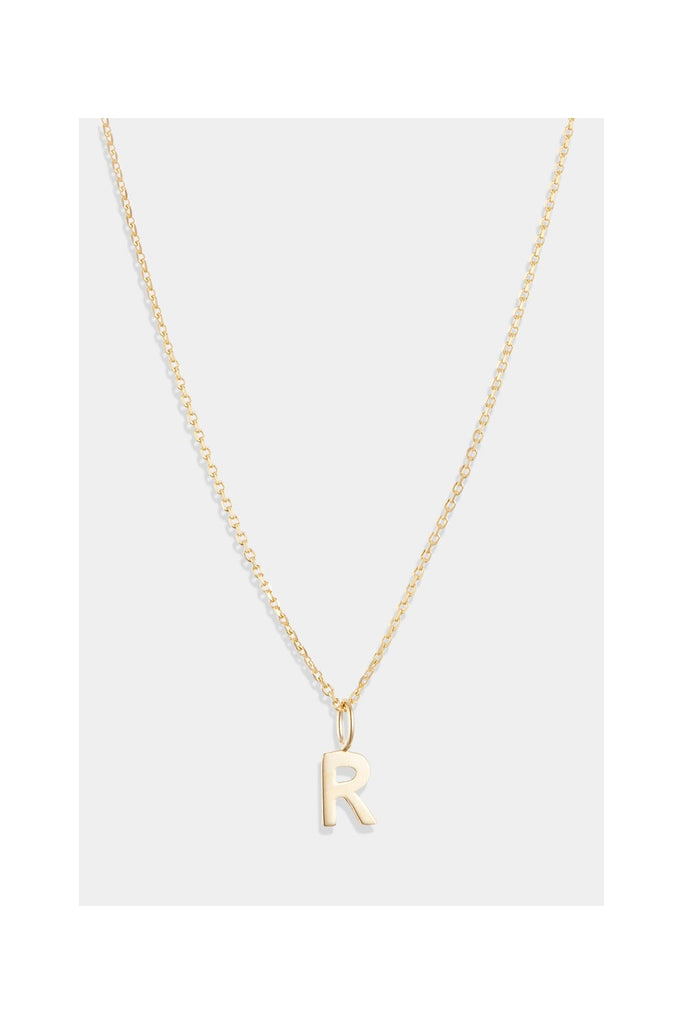 Pendentif "Lettre R" - Or Jaune 375/1000