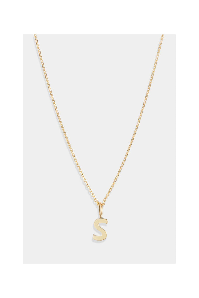 Pendentif "Lettre S" - Or Jaune 375/1000