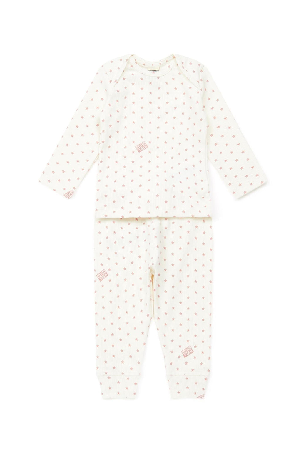 Ensemble - Bébé Coton Côtelé Semi D'Étoiles
