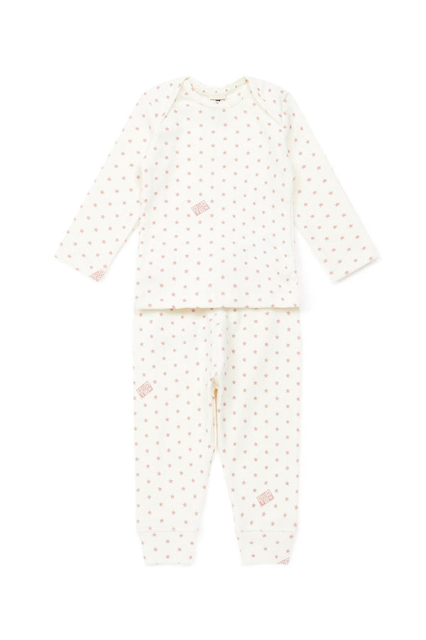 Ensemble - Bébé Coton Côtelé Semi D'Étoiles