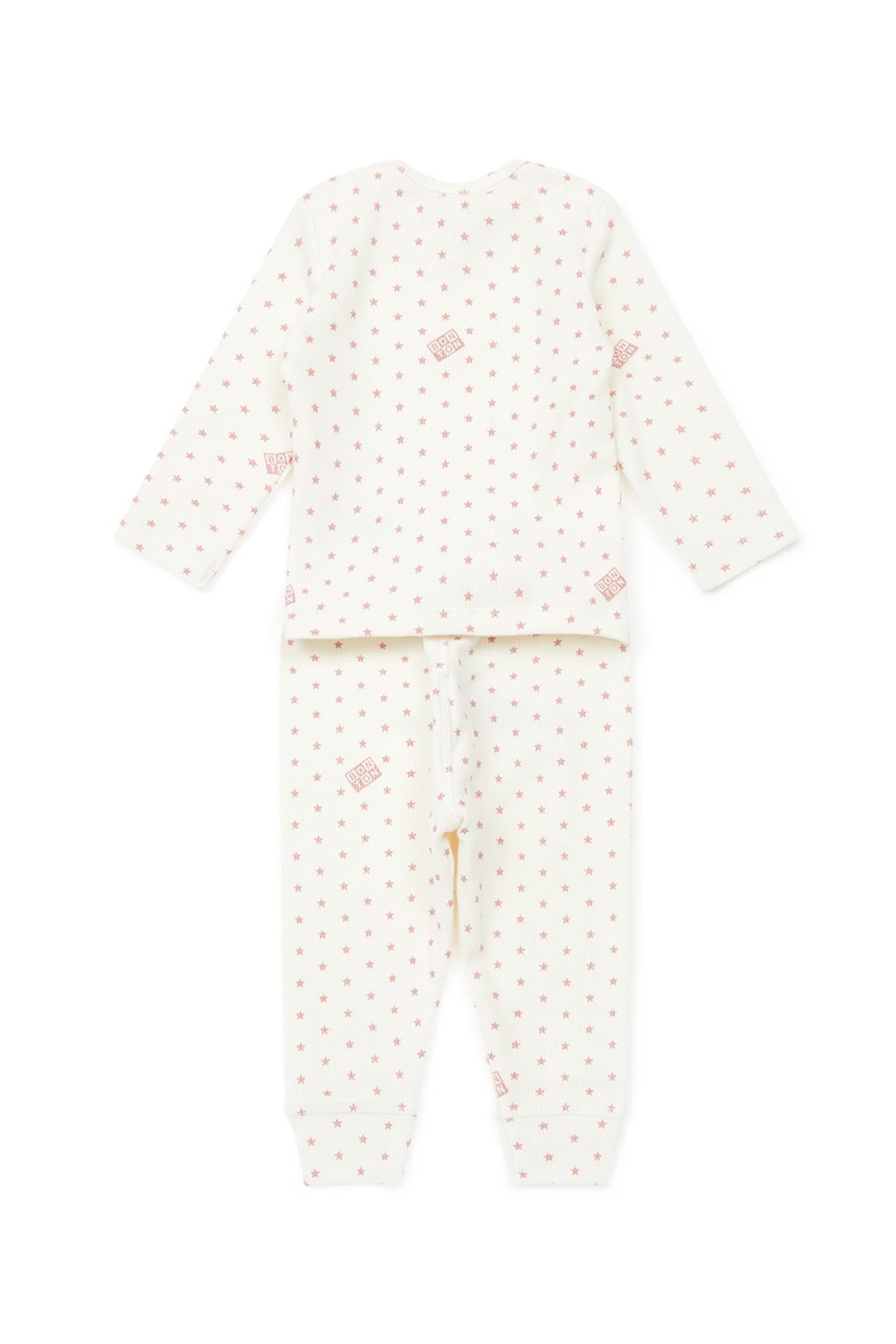 Ensemble - Bébé Coton Côtelé Semi D'Étoiles