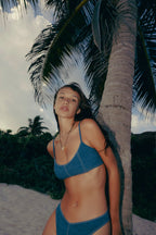 Bas Brésilien Tina - Denim