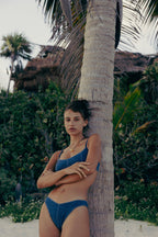 Bas Brésilien Tina - Denim