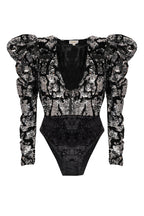 Body Tessi - Sequins Argent