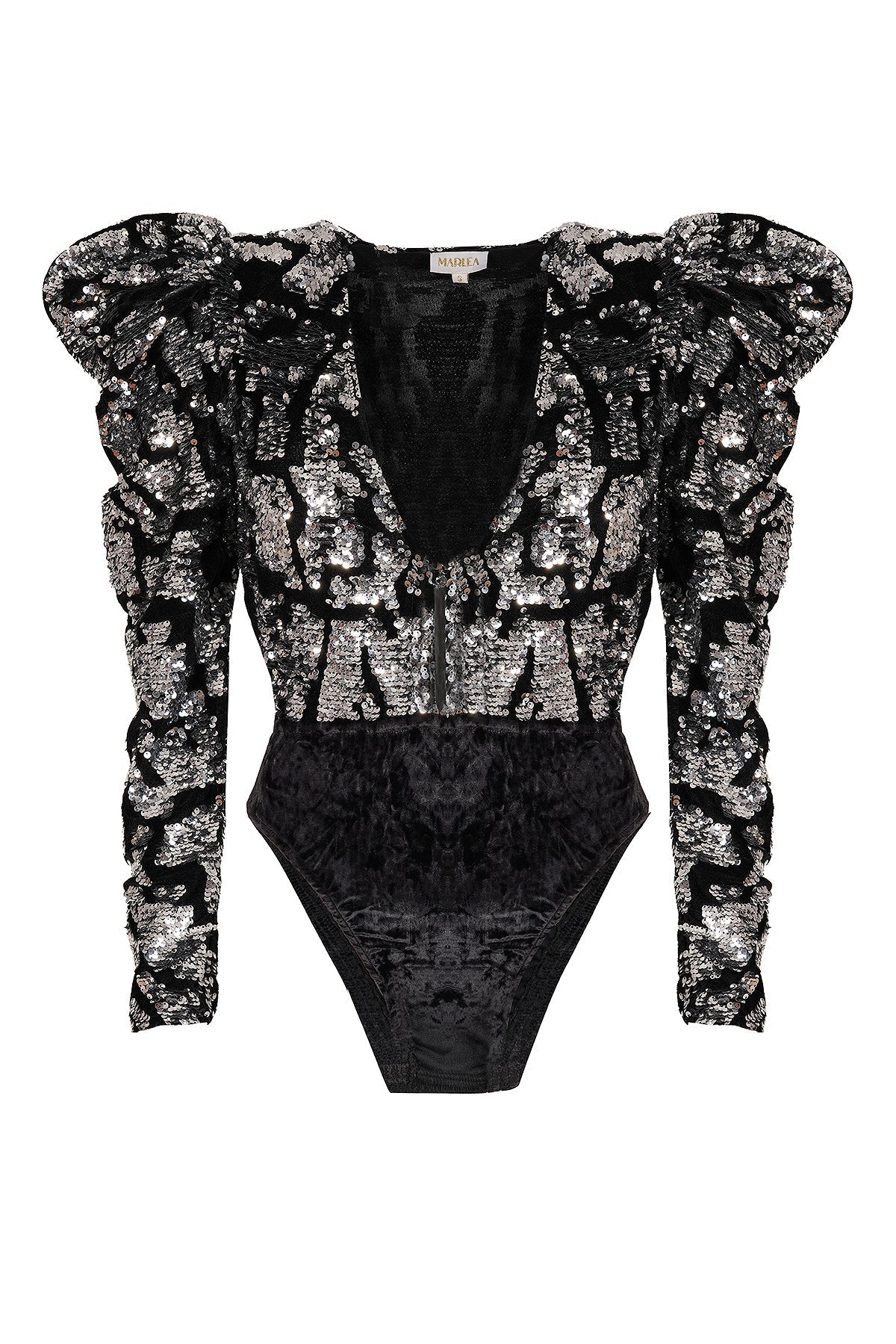 Body Tessi - Sequins Argent