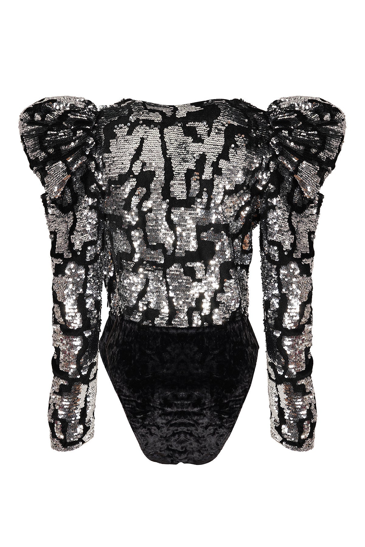 Body Tessi - Sequins Argent