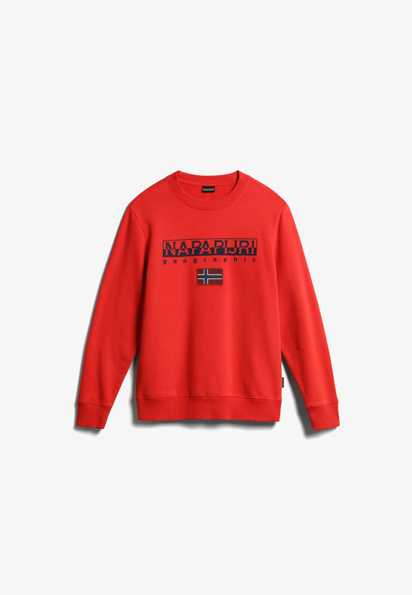 Sweatshirt B-Ayas C1 - Red Poppy - Homme