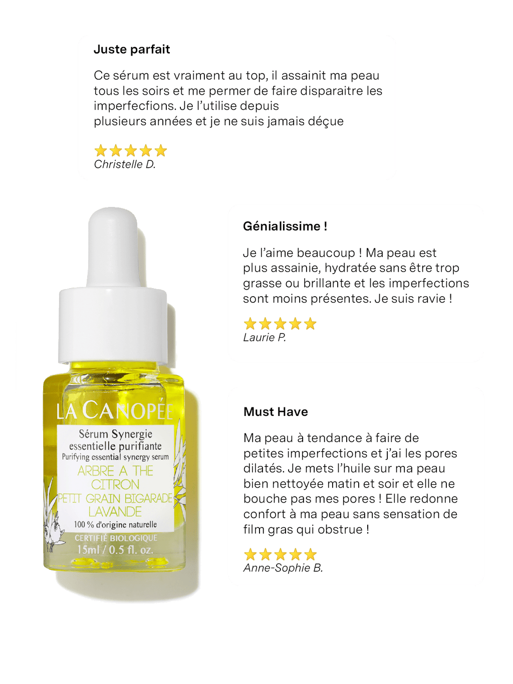 Sérum Synergie Essentielle Purifiante