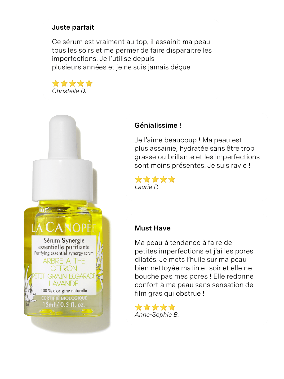 Sérum Synergie Essentielle Purifiante