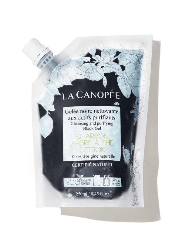 Gelée Noire Nettoyante Aux Actifs Purifiants - Recharge