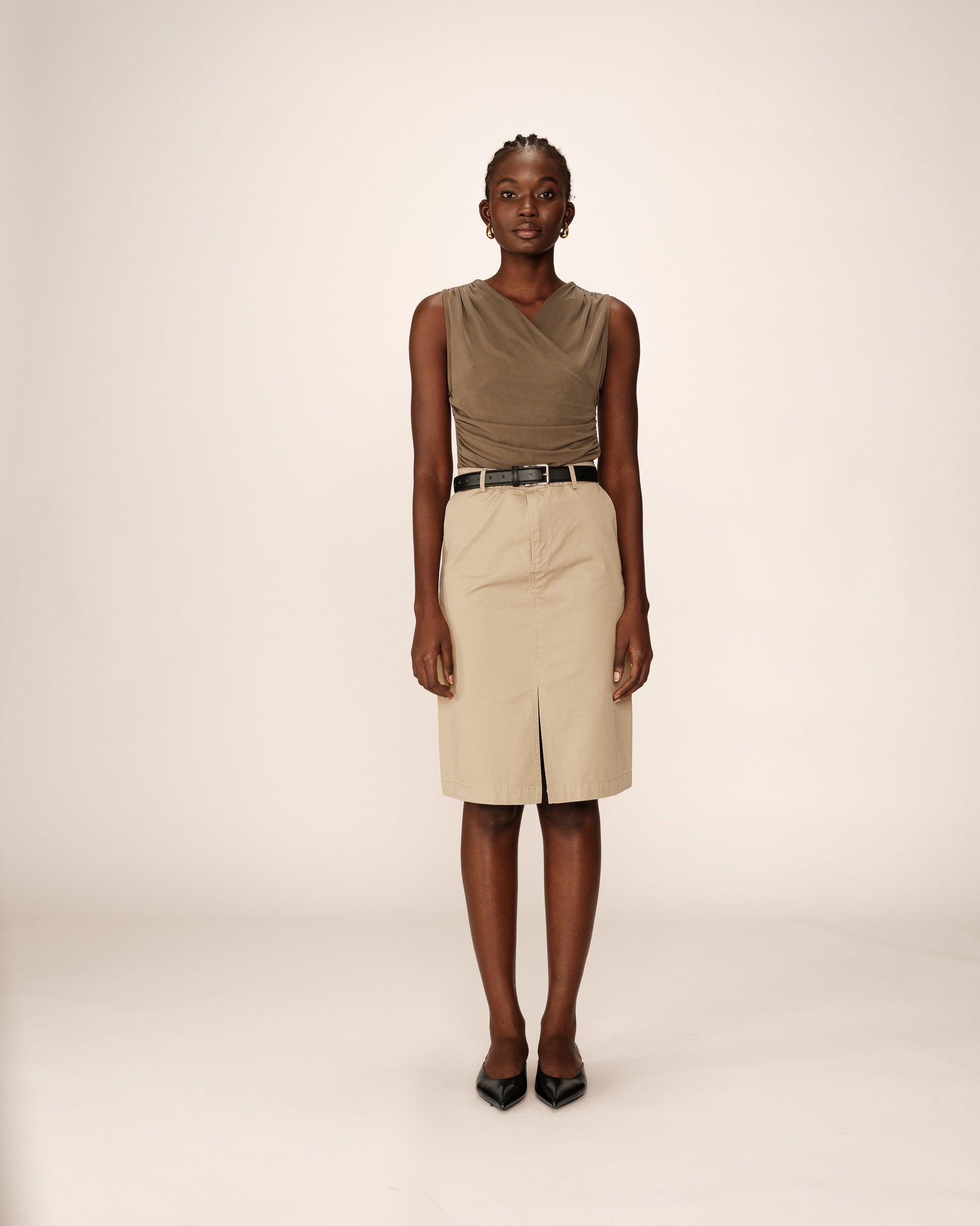 T-Shirt Pure - Kaki