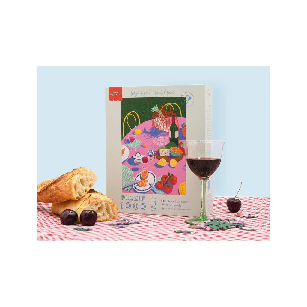 Puzzle Bodegon De Jardin Par Gisèle Murias 1000 Pièces