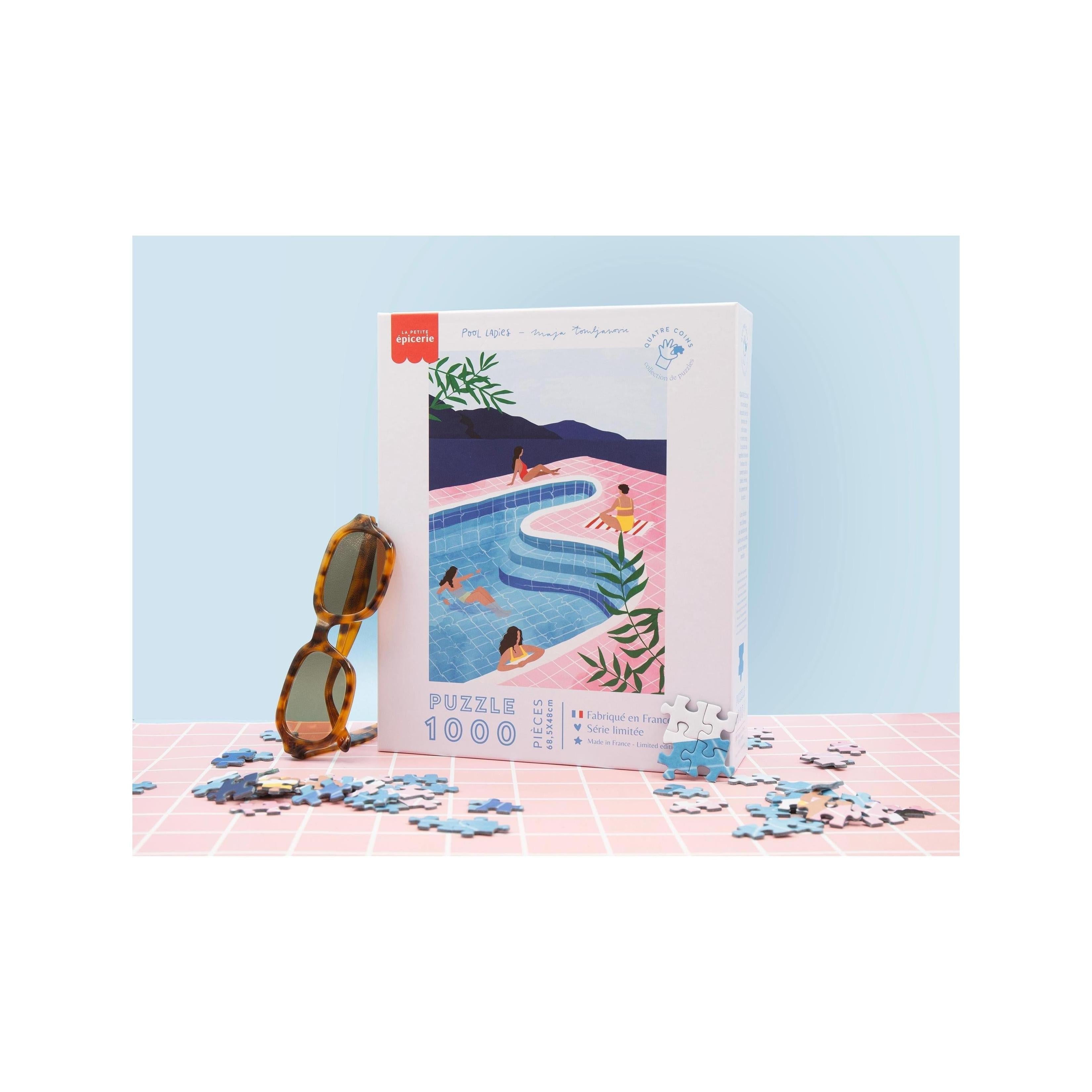 Puzzle Pool Ladies Par Maja Tomljanovic - 1000 Pièces