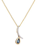 Pendentif "Oka" D0,05/16 & Saphir 0,35/1