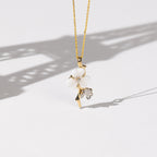 Pendentif "Poetica" D0,06/11 - Or Jaune 375/1000
