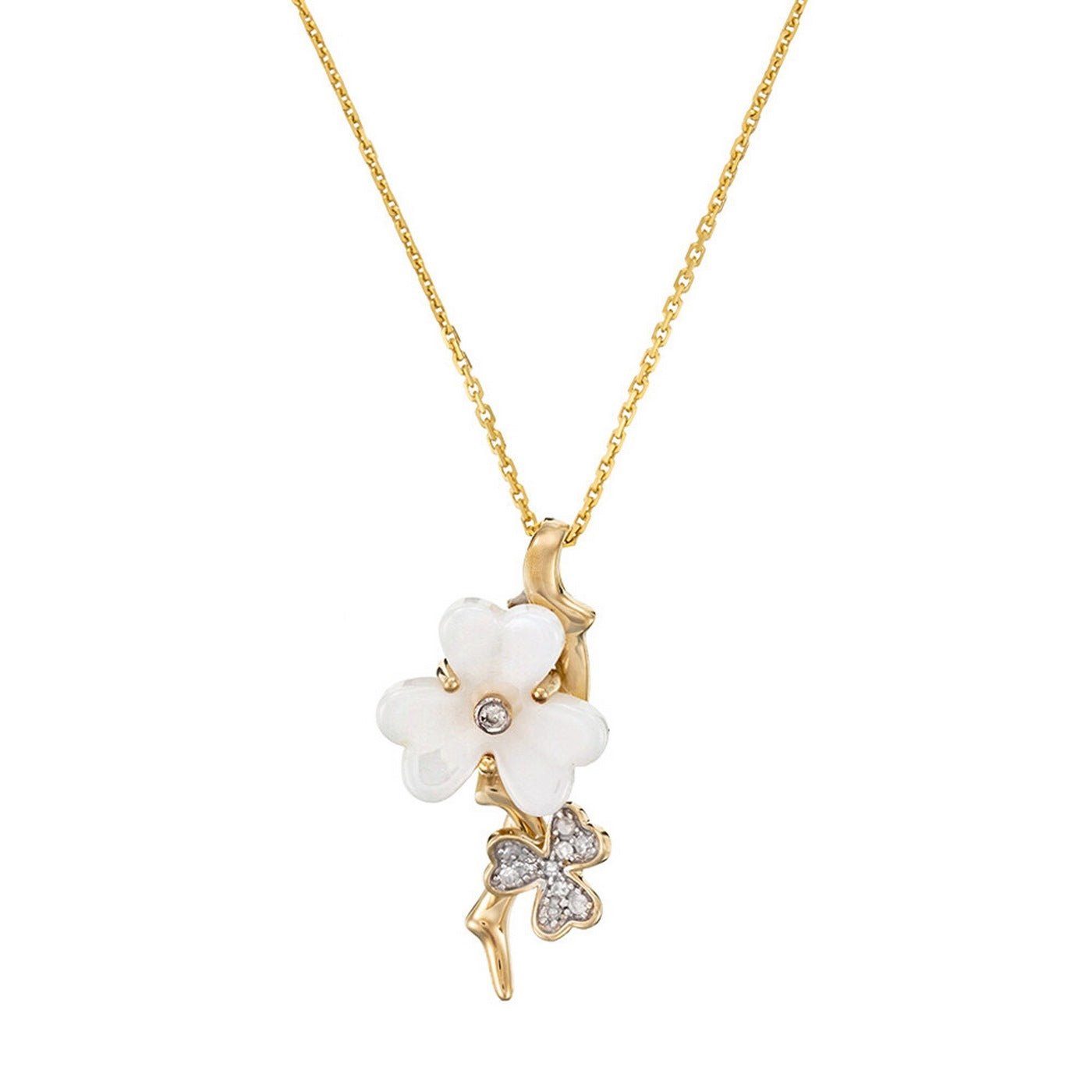 Pendentif "Poetica" D0,06/11 - Or Jaune 375/1000