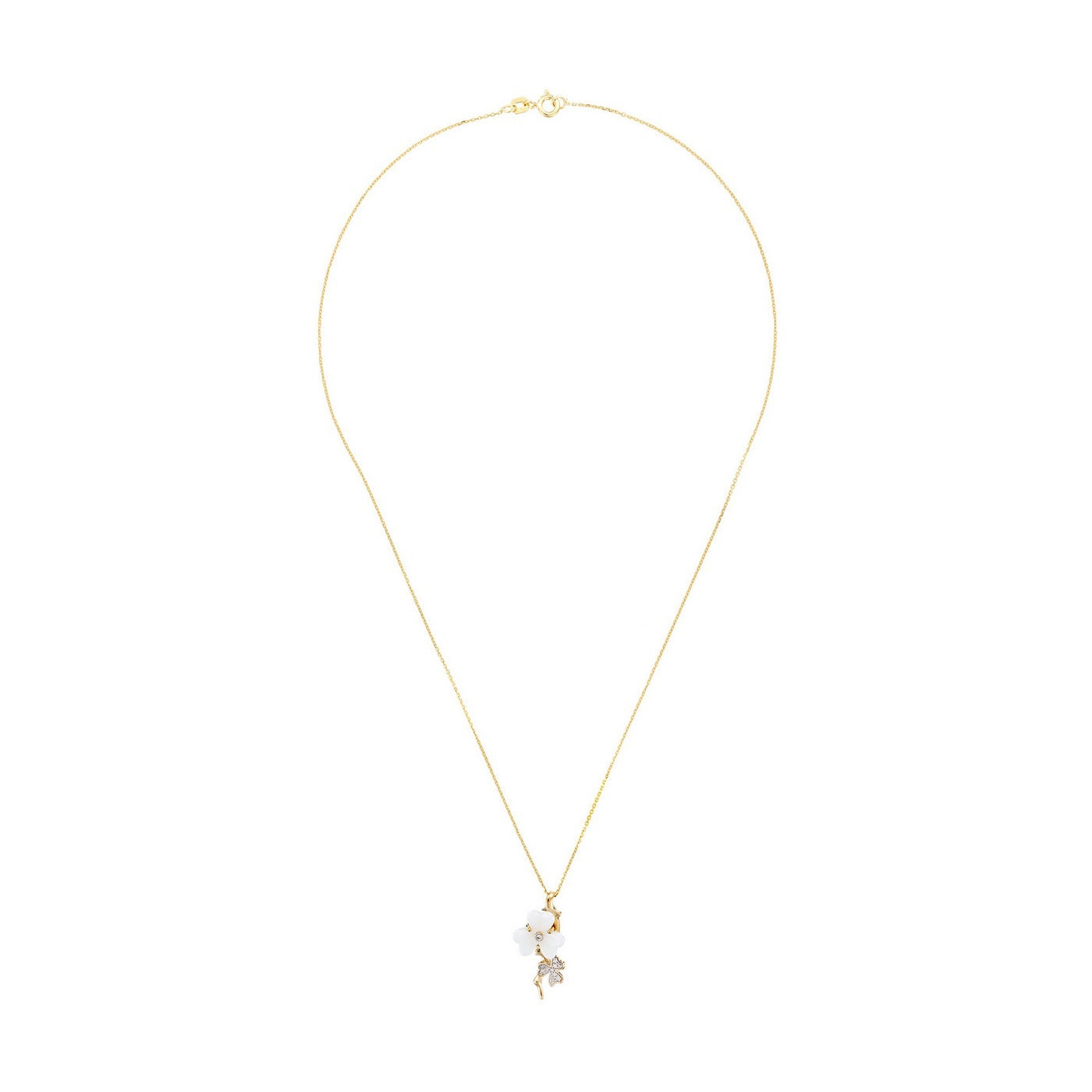 Pendentif "Poetica" D0,06/11 - Or Jaune 375/1000
