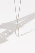 Pendentif "Las Palmas" D0,11/45 - Or Blanc 375/1000