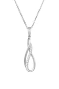 Pendentif "Infinito" Diamants 0,08/15