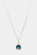 Pendentif "Tonga" D0,016/1 & Lbt1,32/1 - Or Blanc 375/1000