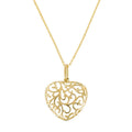Pendentif "Ouvres-Moi Ton Cœur" - Or Jaune 375/1000