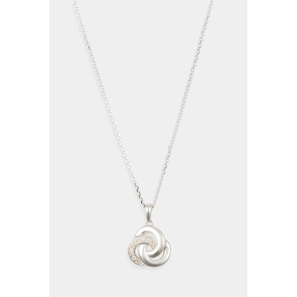 Pendentif "Trior" D0,066/12 - Or Blanc 375/1000