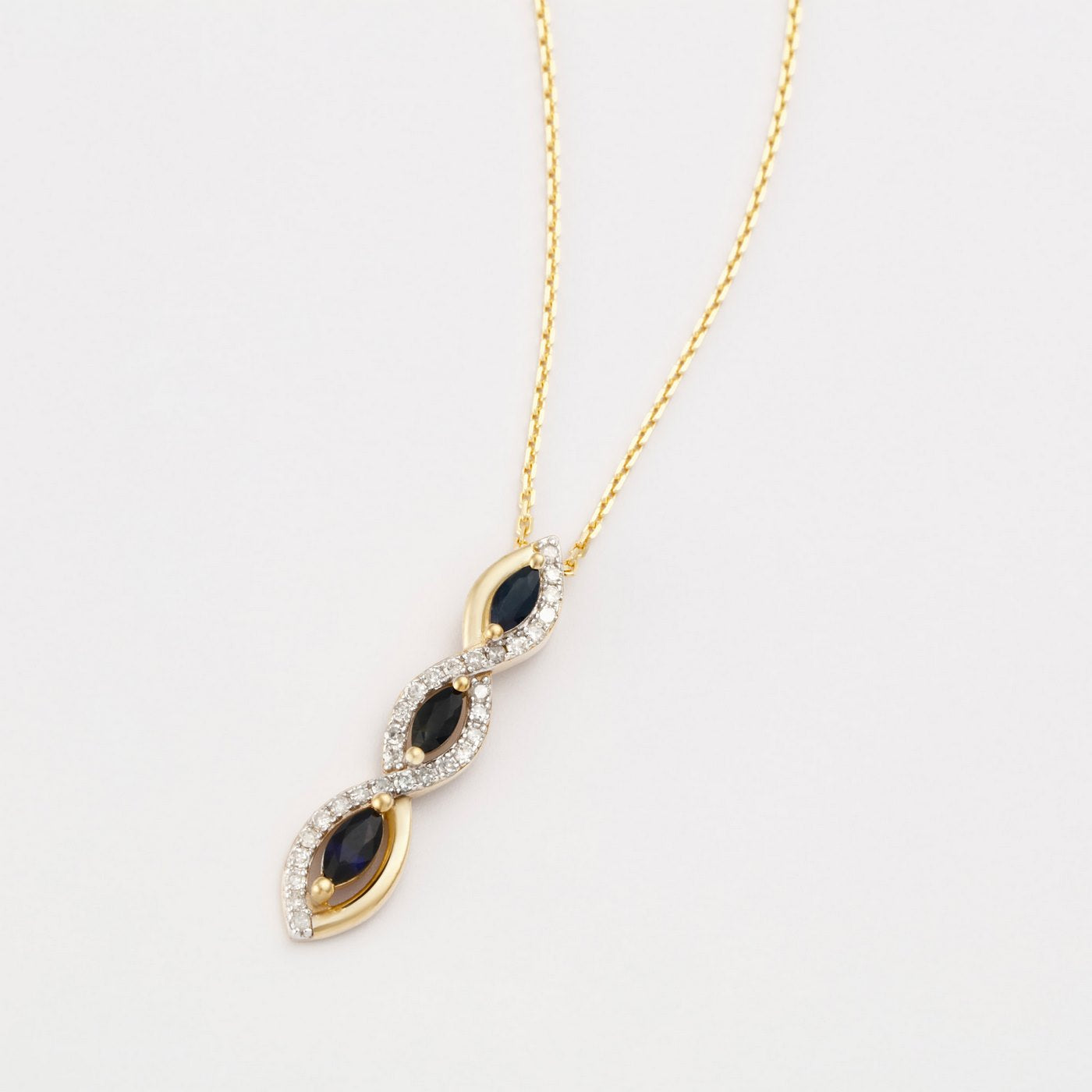 Pendentif "Splendeur" D0,165/30; Sa0,544/3 - Or Jaune 375/1000