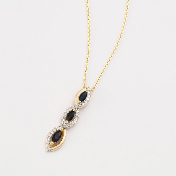 Pendentif "Splendeur" D0,165/30; Sa0,544/3 - Or Jaune 375/1000