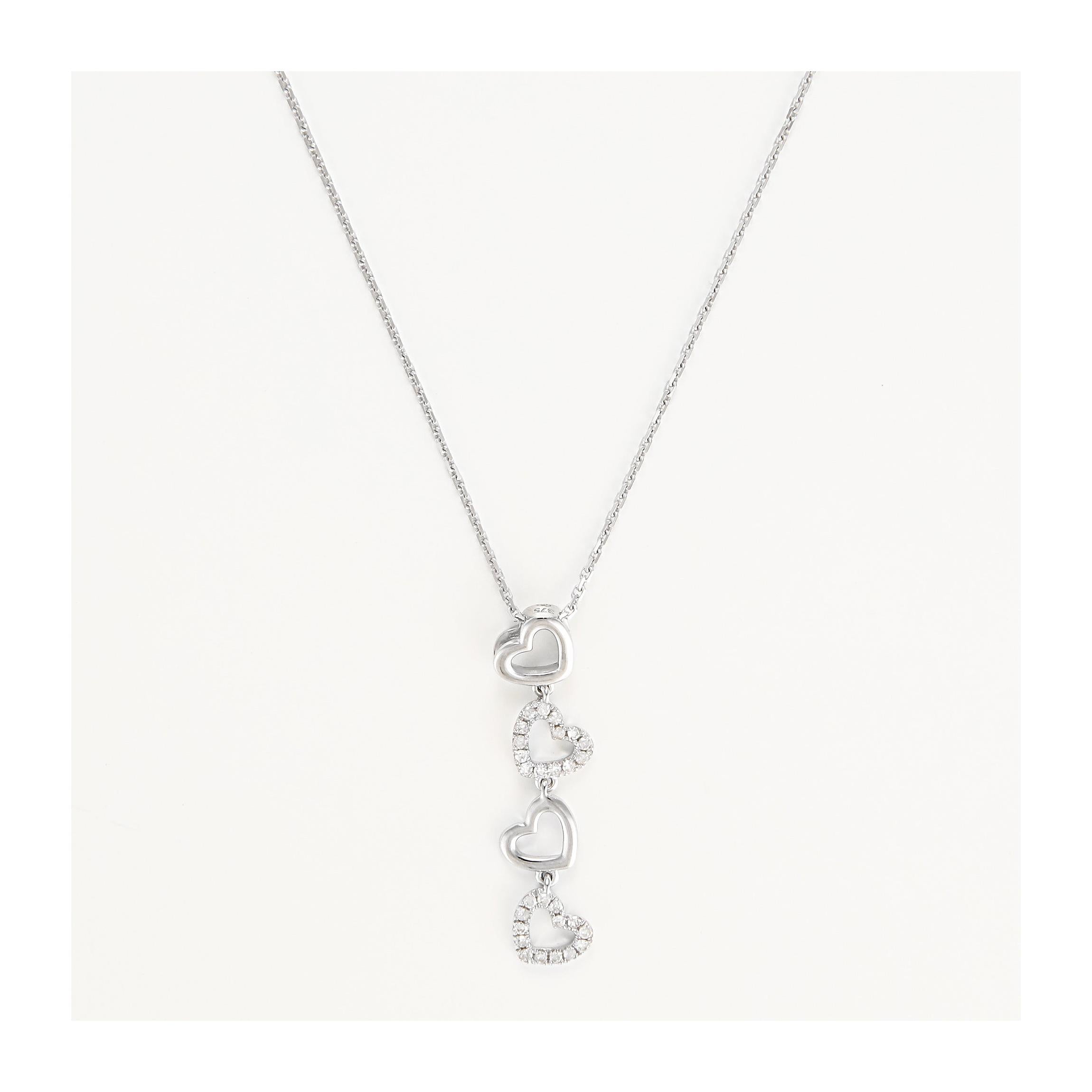 Pendentif "4 Coeurs" D0,13/28