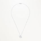 Pendentif "Two Ever" D0,11/20 - Or Blanc 375/1000