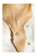 Pendentif "Two Ever" Or Jaune Et Diamant 0,11/20