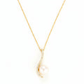 Pendentif "Vague Sublime" P 7Mm Et D0,12/21