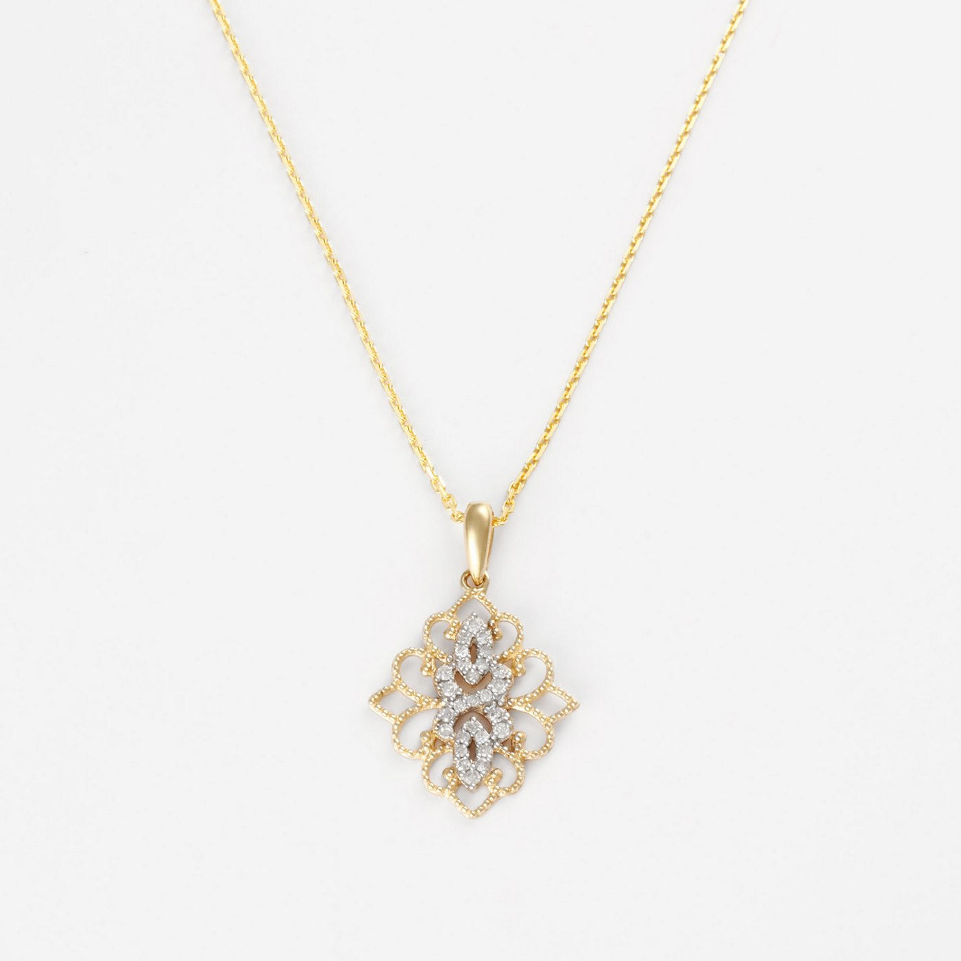 Pendentif "Reflet D'Amour" D0,117/27 - Or Jaune 375/1000