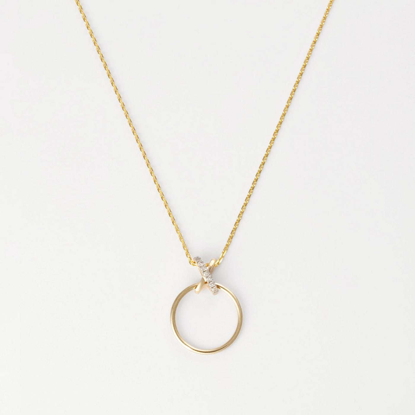 Pendentif "Clair De Lune" D0,032/7 - Or Jaune 375/1000