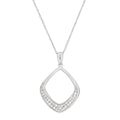 Pendentif "Gliao" D 0,142/36 - Or Blanc 375/1000