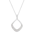 Pendentif "Gliao" D 0,142/36 - Or Blanc 375/1000