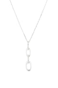 Pendentif "Bari" D 0,063/14 - Or Blanc 375/1000