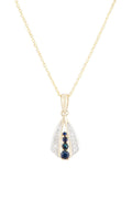 Pendentif "Ambatoly" D 0,043/10  Saphir 0,268/4