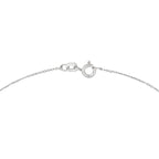 Pendentif "Medana" D 0,036/8 Saphir 0,8/8 - Or Blanc 375/1000