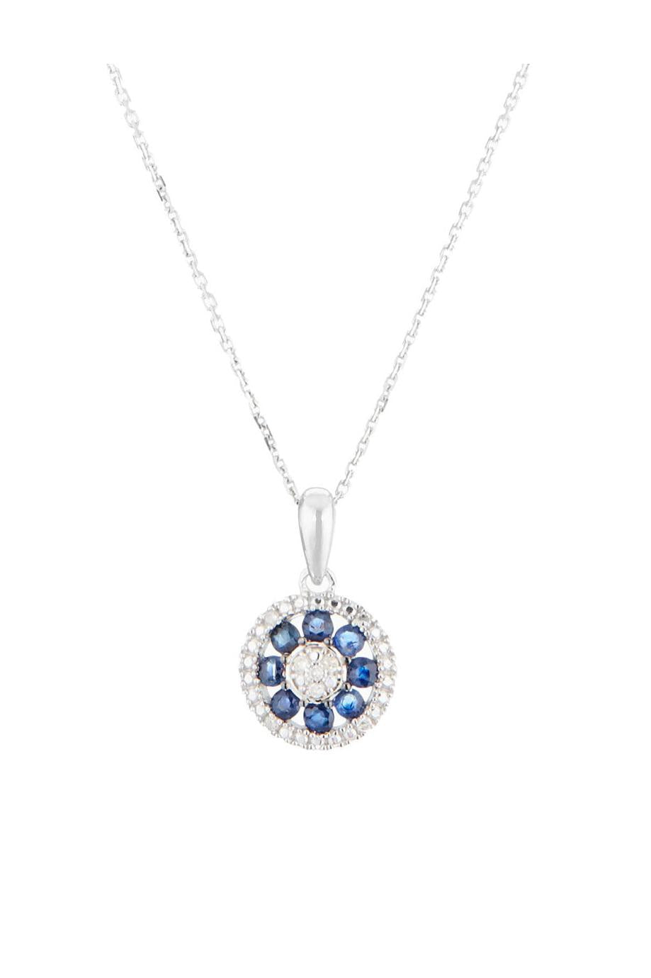 Pendentif "Medana" D 0,036/8 Saphir 0,8/8