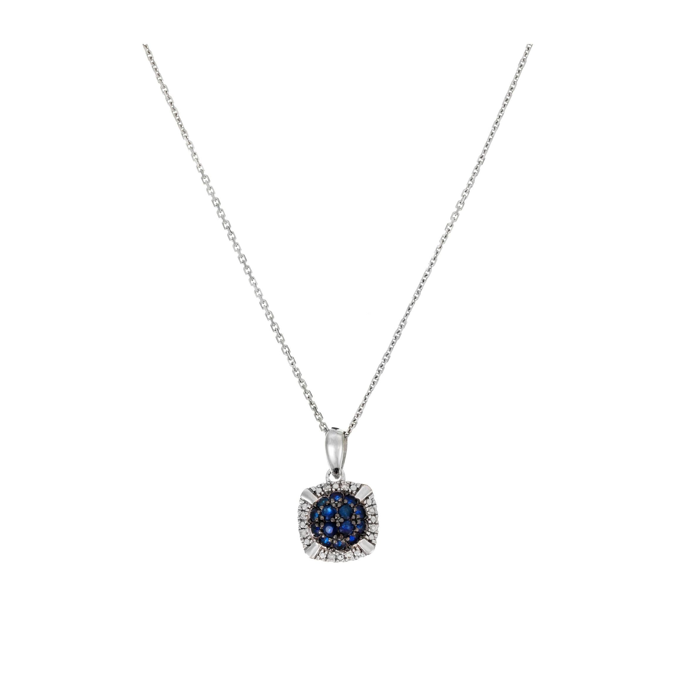 Pendentif "Manado" D 0,036/8 Saphir 0,532/14