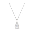 Pendentif "Forlia" D 0,098/28 White Topaze 1,09/1 - Or Blanc 375/1000