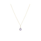 Pendentif "Goutte Moi" Dia 0,14/17 Am0,94/1 - Or Jaune 375/1000
