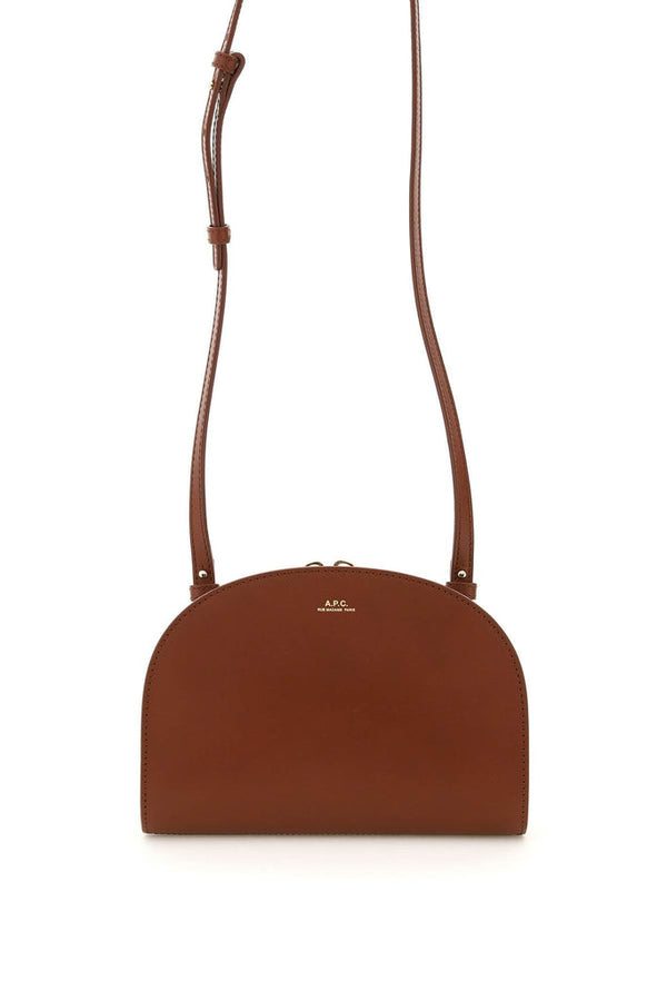 A.P.C. - Pochette A.P.C. Demi-Lune Leather Clucth