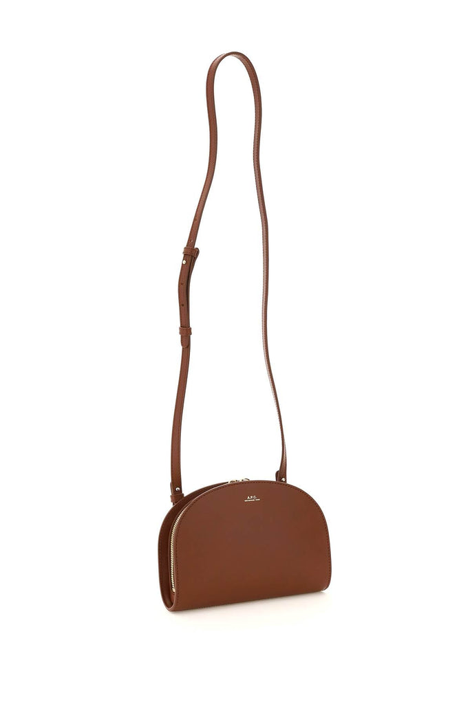 A.P.C. - Pochette A.P.C. Demi-Lune Leather Clucth