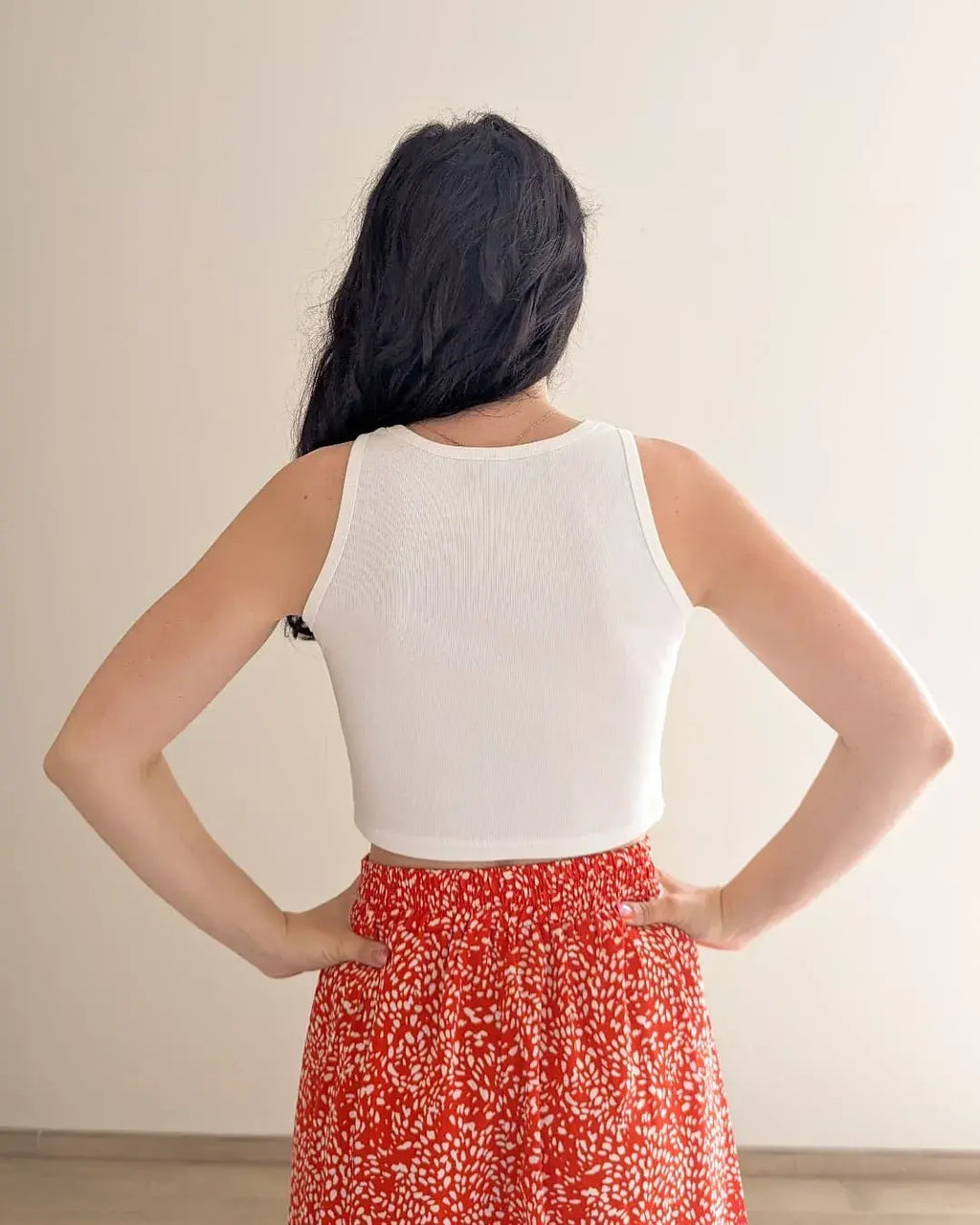 Crop Top Côtelé - Yoela