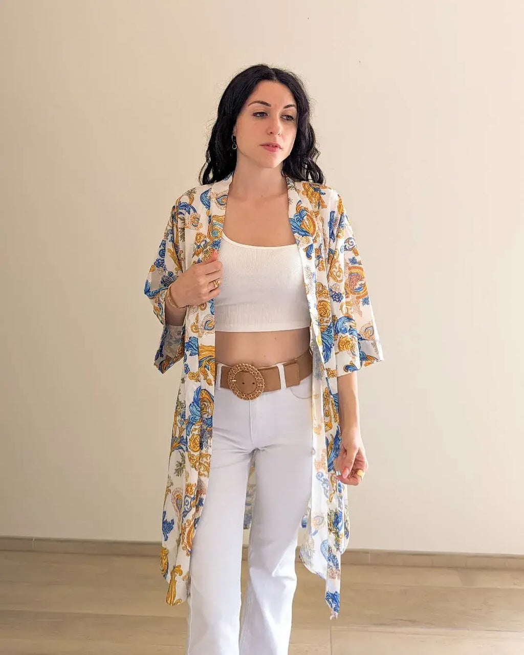 Kimono À Motifs - Shérazade
