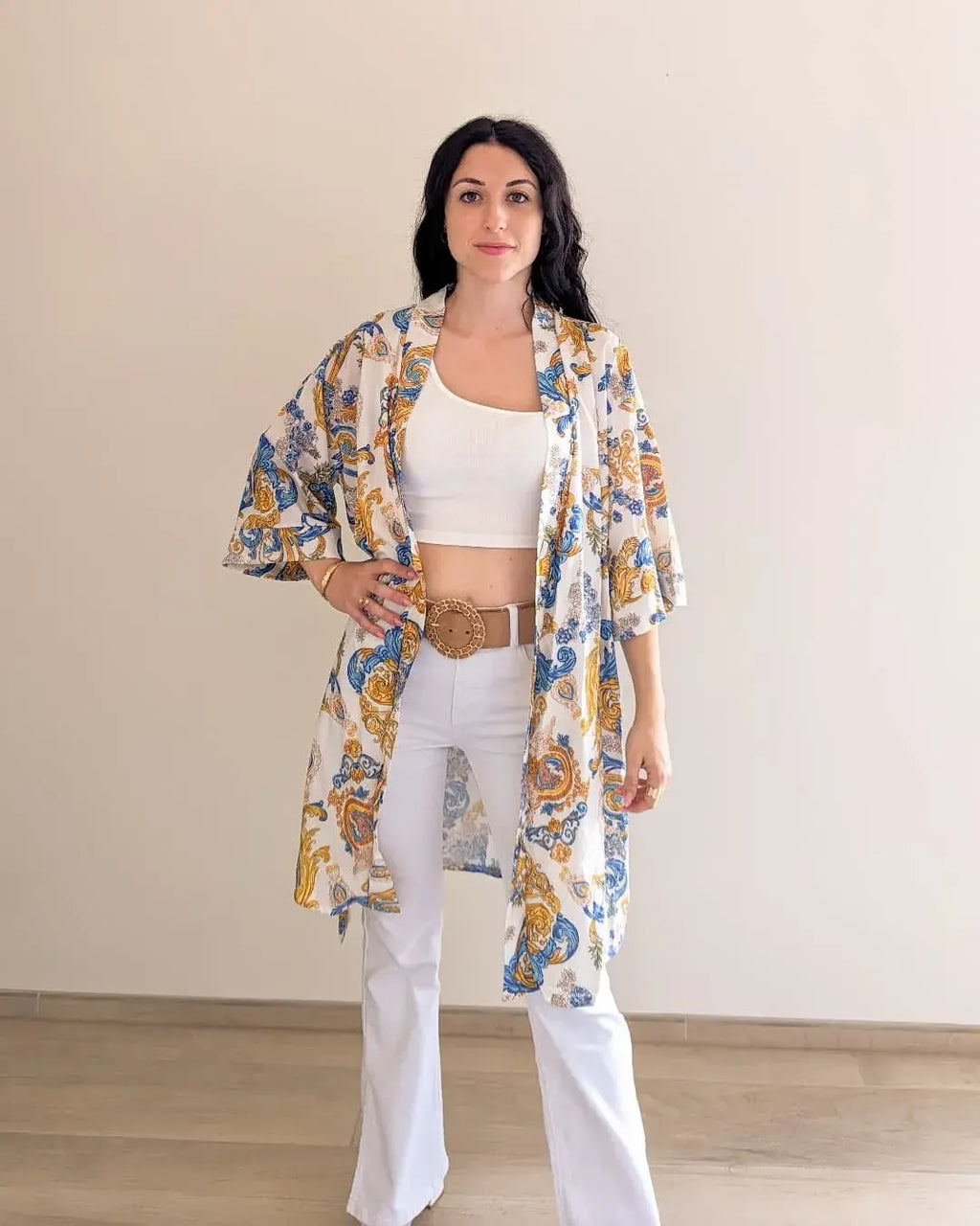 Kimono À Motifs - Shérazade