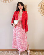Robe Longue À Motifs - Sibylle